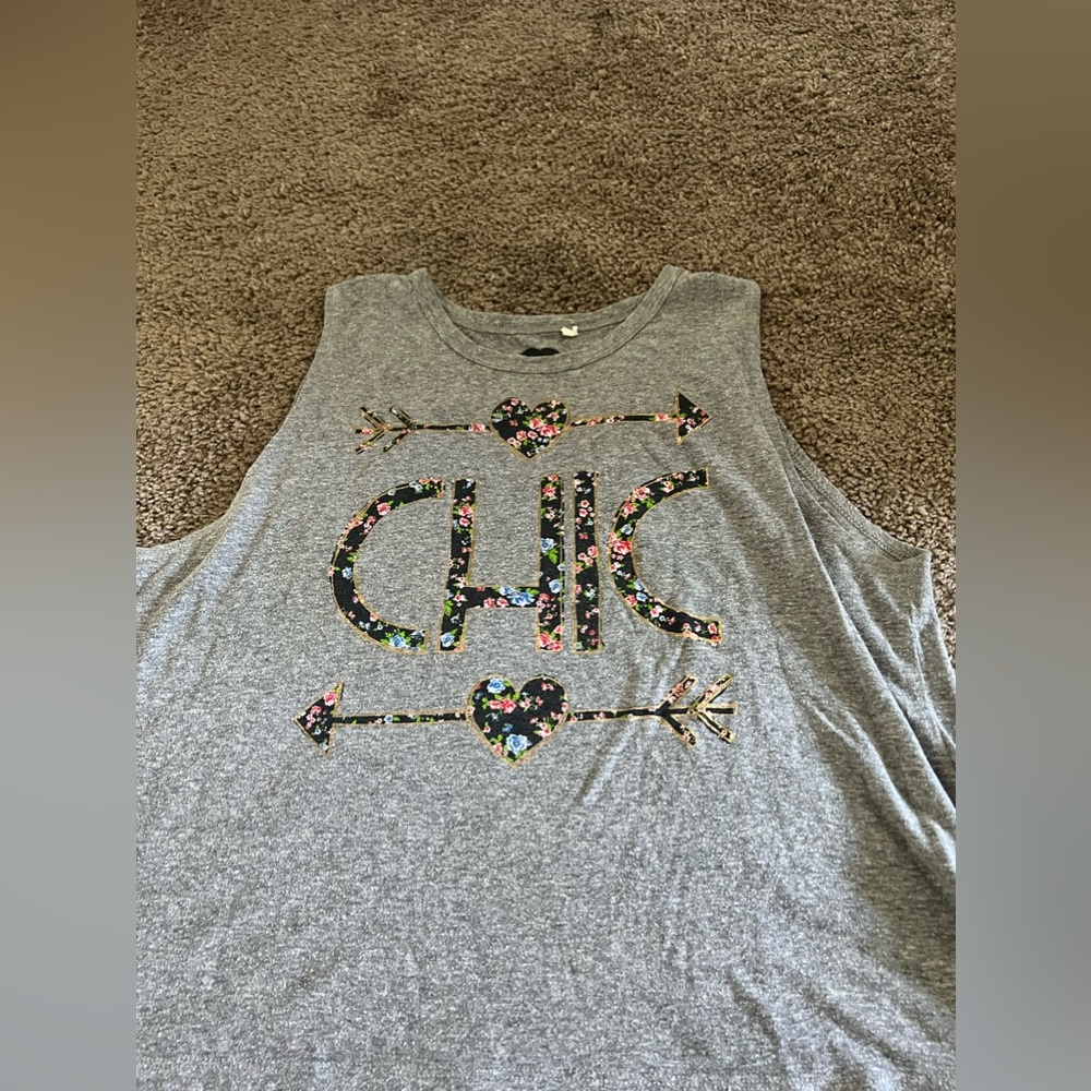 Grey Tank Top
